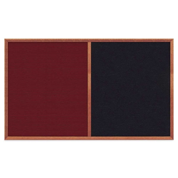 Slim Style Indoor Enclosed Corkboard, 24